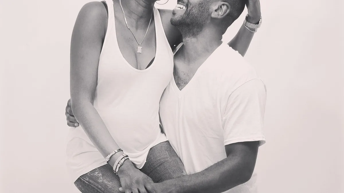 Person receiving genuine compliment with smile